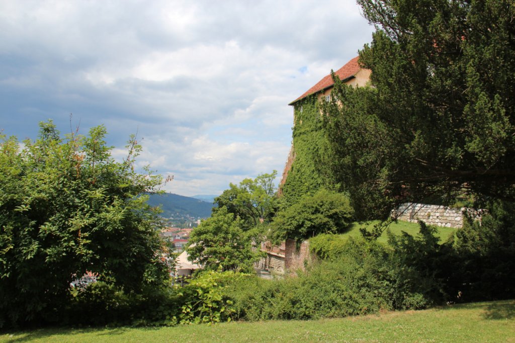 Spaziergang durch die Innenstadt von Graz