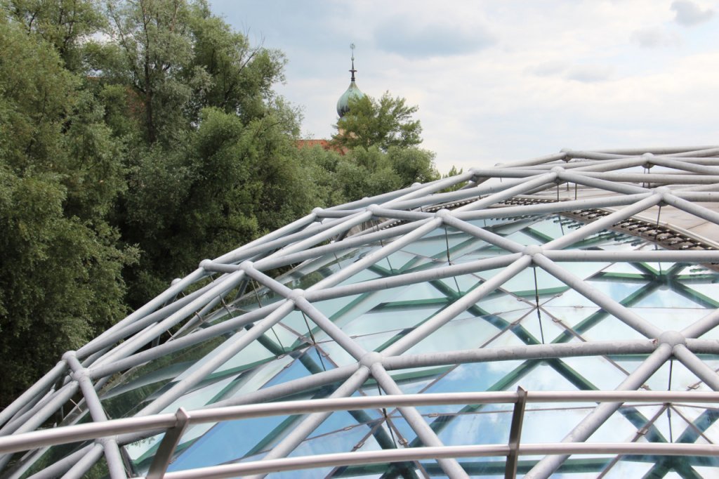 Spaziergang durch die Innenstadt von Graz
