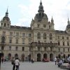 Spaziergang durch die Innenstadt von Graz