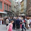 Spaziergang durch die Innenstadt von Graz